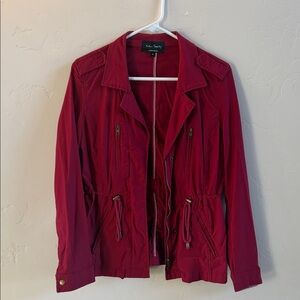 Eden Society Women's Red Utility Jacket